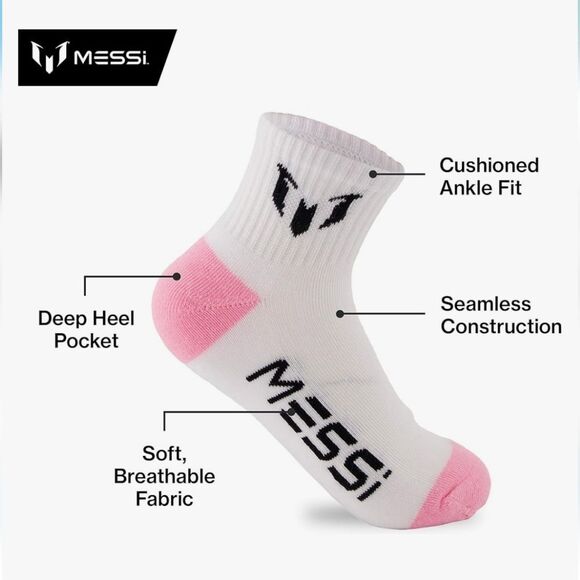 Messi Lifestyle Quarter 6-PK Socks - Picture 2 of 7